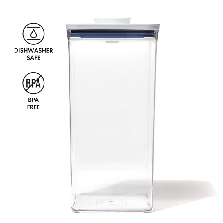 OXO POP Container 6-Qt Tall Big Square Food Storage photo 8