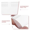 thumbnail image 5 of 20 Pcs Versatilen Fotos Price Tag Show Rack Hooks Label Holder for Shopping Mall Pvc, 5 of 6
