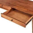 thumbnail image 2 of Weston Home Krisel Mid-Century Wood Coffee Table with 2 Drawers, Brown, 2 of 6