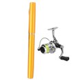 thumbnail image 2 of Portable Mini Pen Shape Fishing Rod Pole Pocket Retractable Fishing Rod With Reel Wheel, 2 of 8
