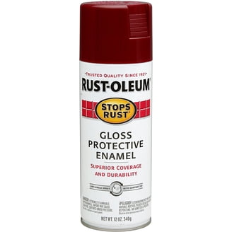 Rust-Oleum 284678 Stops Rust Spray Paint, 12-Ounce, Gloss Light