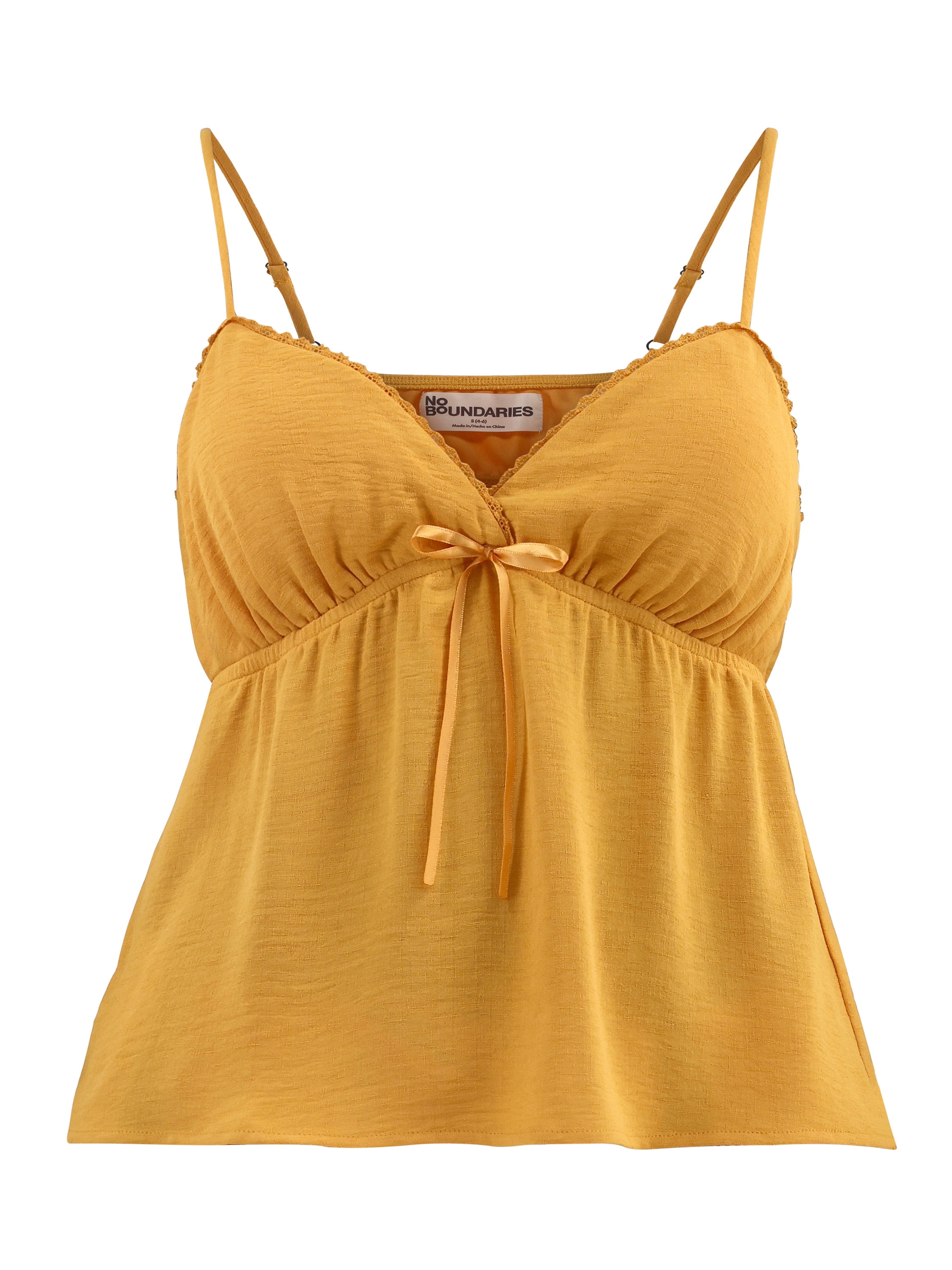 No Boundaries Babydoll Tank Top, Women's