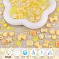 thumbnail image 3 of Assorted Acrylic Beads, 170-230PCS Yellow Cute Beads for Bracelet Making, Aesthetic GummyBear Bow Flower Candy Butterfly Kawaii Charms for Jewelry Making DIY Necklace Keychain Phone Charm, 3 of 12