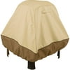 Classic Accessories Veranda Water-Resistant 35.5 Inch Stand-Up Fire Pit Cover in Brown
