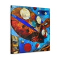 thumbnail image 2 of Blimp over New York - Canvas, 2 of 10