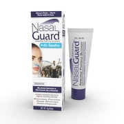NasalGuard Airborne Particle Blocker Nasal Gel for Air Travelers - Drug-Free, Non-irritating, Non-drowsy, Ideal for Airplane Travel (Unscented) - Over 150 Applications Per Tube (0.1 oz, Pack of 1)