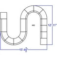 thumbnail image 7 of Flash Furniture Hercules Alon 15 Piece Reception Seating in White, 7 of 7