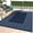 navyblue&babyblue, variant on DEORAB Outdoor Rugs Waterproof Plastic Straw Camping Carpet Reversible Patio Outside Mat 6'x9',Grey & White