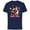 Navy, variant on Disney Minnie Mouse and Daisy Duck Gal Pal Cute Retro - Short Sleeve Cotton T-Shirt for Adults - Customized-Athletic Heather