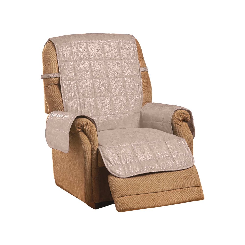 Faux Leather Recliner Cover