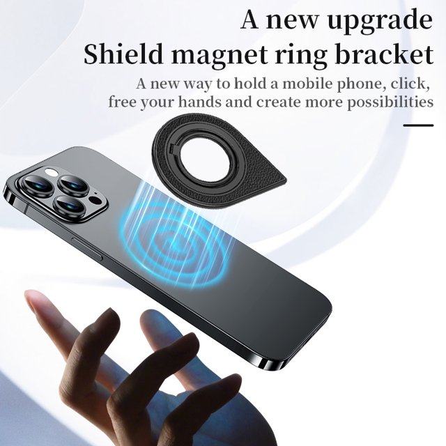 Soporte Para Teléfono Soporte de escritorio magnético Soporte de agarre de dedo plegable para iPhone 14 13 12 Pro Max