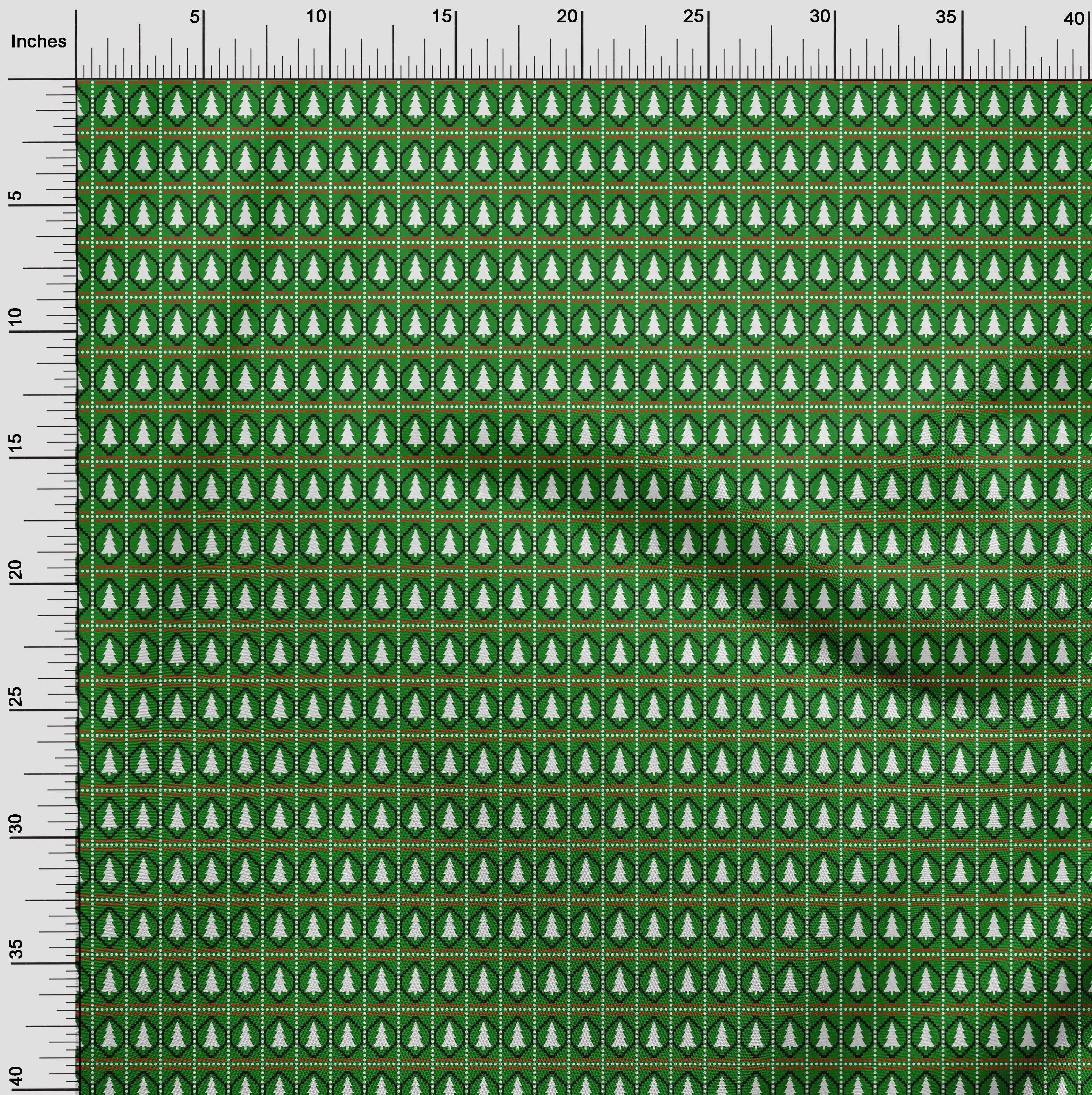 oneOone Viscose Jersey Green Fabric Merry Christmas Craft Projects Decor Fabric Printed By The Yard 60 Inch Wide-K7Z