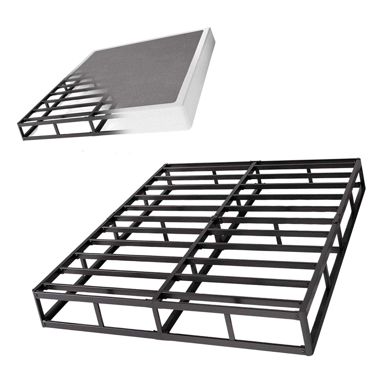 COMASACH 9 Inch Metal Box Spring, Heavy Duty Mattress Foundation