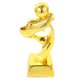 thumbnail image 1 of Mini trofeo de fútbol de resina chapado, premio de partido de fútbol, juguete con base para jardín de infancia escolar (dorado), 1 of 6