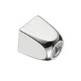 thumbnail image 4 of Uxcell 10Pack 4mm Metal Bell Stopper Square Cord Ends Lock Rope Fastener, Silver, 4 of 6