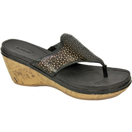 wedge thong sandal pristine scholl dr walmart