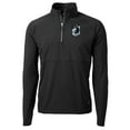 thumbnail image 2 of Men's-Cutter & Buck  Black Minnesota United FC Adapt Eco Knit Hybrid Recycled Quarter-Zip Pullover Top, 2 of 3
