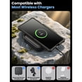 thumbnail image 5 of i-Blason Armorbox for Samsung Galaxy Z Flip 7 Case with Stand, [Built-in 9H Screen Protector] [with Belt-Clip] [Hinge Protection], Full-Body Military Protection Phone Case for Samsung Z Flip 7, Black, 5 of 11