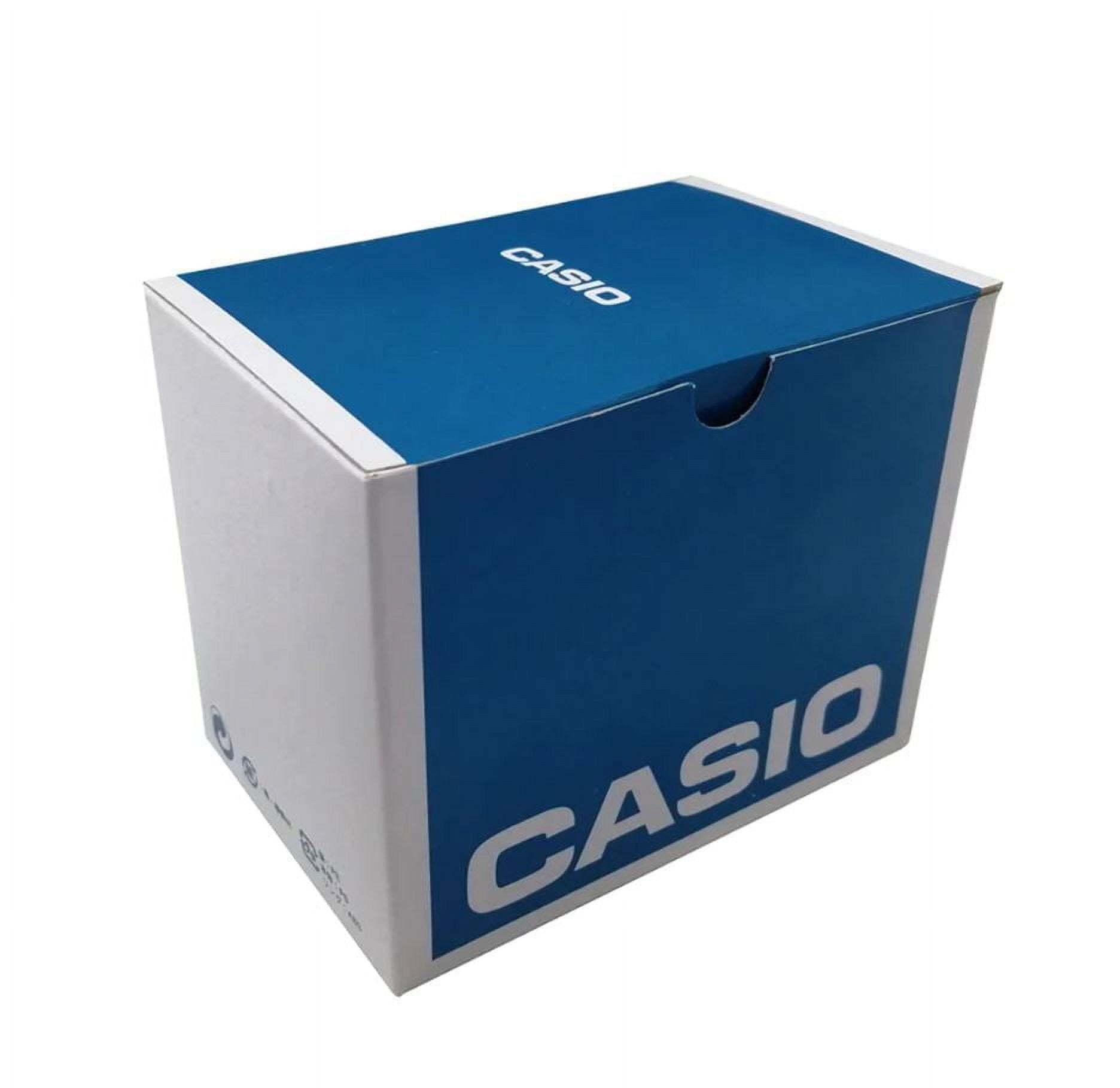 Casio Men's Digital Quartz Red Resin Strap Watch W-218H-4BVEF