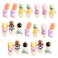 thumbnail image 1 of 20x cabujones DIY funda de teléfono botón Kawaii adorno de resina Flatback para el centro de lazo para el cabello artesanía Scaft fabricación de joyas Sunnimix Resina Flatback, 1 of 7