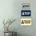thumbnail image 3 of Classic Framed Prayer Room Sign (Black Gold) - Medium, 3 of 4