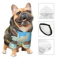thumbnail image 3 of Gaeub Funny Countryside Donkey Dog Hoodie Sweatshirts Warm Dog Clothes for Small Dogs,Puppy and Cat Costume-Small, 3 of 7