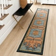 thumbnail image 3 of Mohawk Home Galena Printed Area Rug, Blue, 2' x 8', 3 of 8
