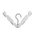 thumbnail image 1 of Pastelería De Percha De Ropa, Percha De Viaje Plegable Multifuncional Antideslizante Con Clips Para El Dormitorio De La Casa Espacio Liviano Para Ahorrar Colgilla De Plástico, 1 of 8