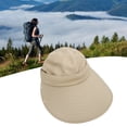 thumbnail image 1 of Sun Outdoor Cycling Sun Hat Large Edge Face Sunscreen Cover UV  Fishing Hat Set, 1 of 7