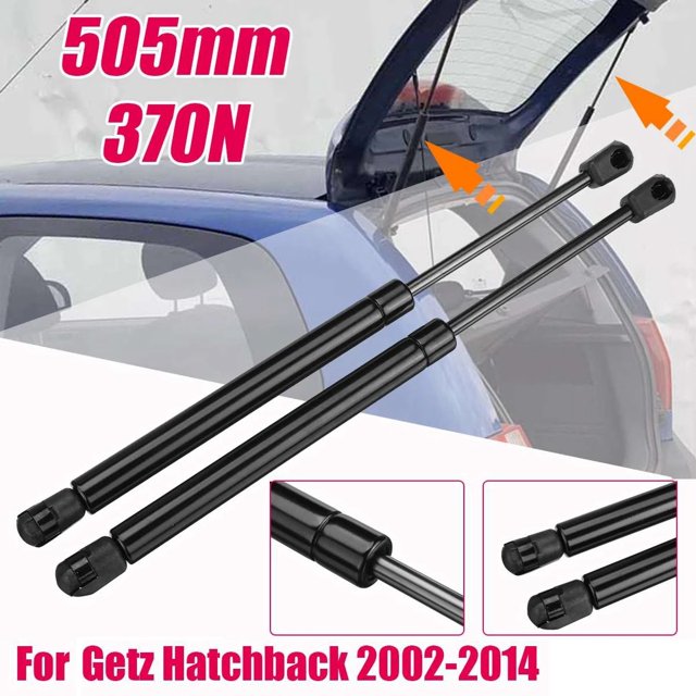 2X Car Rear Tailgate Trunk Gas Shock Struts 81770-1C000 81770-1C001 for Getz Hatchback 2002-2014 370N