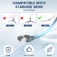 thumbnail image 4 of Motito Starlink Cable Gen 3 Cable Starlink Gen 3 De Alta Velocidad De 100 Pies/30,5 M Para Satélite Starlink Standard V3 Reemplazo Impermeable Cable Ethernet Starlink Kit De Internet Satelital Para Ex, 4 of 5