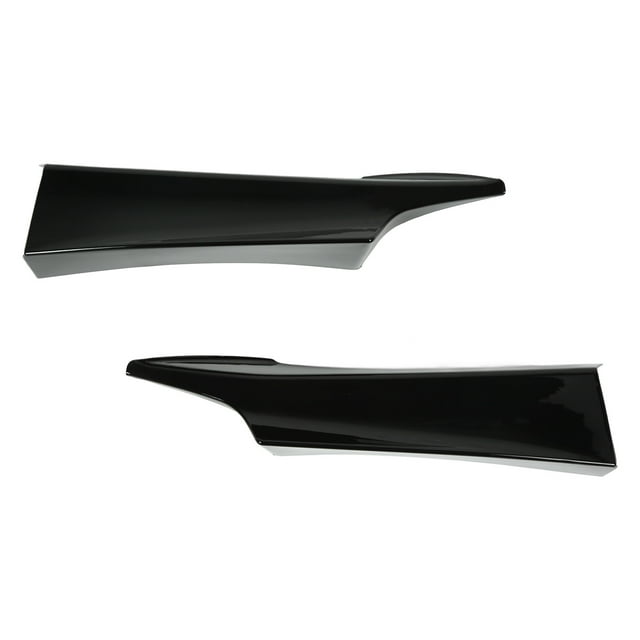 Front Bumper Lip Kit, 2 Pcs Perfect Fit Front Bumper Splitter Lightweight Durable For Car