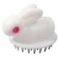 thumbnail image 2 of Cepillo de masaje para el cuero cabelludo con cabeza de silicona, champú, peine de baño para lavar el cabello (blanco) Likrtyny Cuidado Belleza, 2 of 9