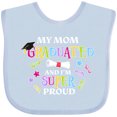 thumbnail image 3 of Inktastic My Mom Graduated and I'm Super Proud Boys or Girls Baby Bib, 3 of 4
