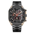 thumbnail image 5 of MEGIR Luxury Men Stainless Steel Watch Fashion Business Quartz Wristwatch Luminous Chronograph Clock, 5 of 8