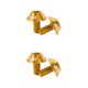 thumbnail image 2 of Eigraketly Soporte de cabeza de seta pernos de montaje tipo M5x10 tornillo de cabeza hexagonal portabotellas de bicicleta piezas de estante 2 uds perno de amarillo 2piezas Eigraketly  CBP099756, 2 of 5
