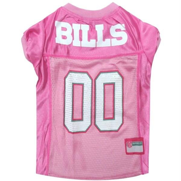 Buffalo Bills Pink Pet Jersey - Large 