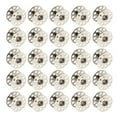 thumbnail image 5 of BUYISI 25P Metal Bobbins/Clear Sewing Machine Bobbins Spools Empty Bobbins Spools Plastic Storage Box For Home Sewing Accessories Tools C, 5 of 5