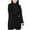Black, variant on Hvyesh Turtleneck Tops Women Plus Size Long Sleeve Shirts Casual Tunic Pullover for Women Oversized Holiday Clothings