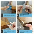thumbnail image 5 of Baby Proof Me Clear Table Corner Protectors, Silicone Corner Guards for Baby Safety, 24-Pack, 5 of 8