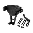 thumbnail image 4 of Soporte para teléfono con montaje en percha desplazado para dispositivos de motocicleta, estable, ligero y compacto Negro, 4 of 8