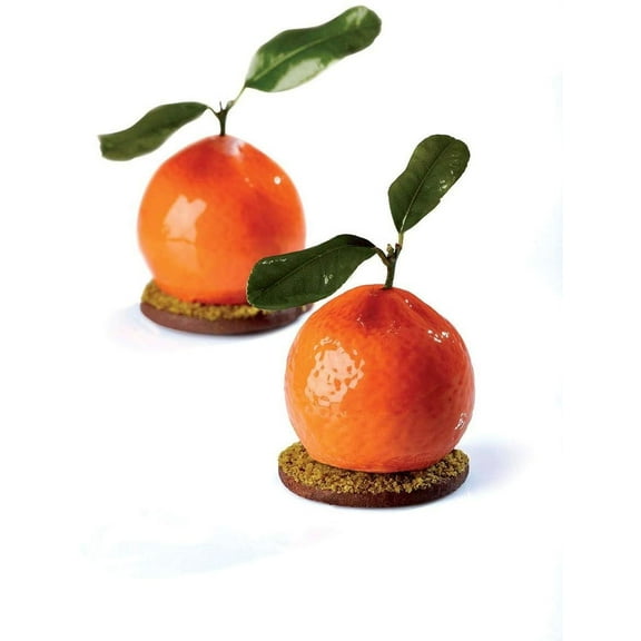 Pavoni Tutti Frutti Silicone Baking Mold Freezing Mould,Tangerine