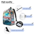 thumbnail image 7 of Wukai Travel Around The World Paper Reusable Cosmetic bag,Travel Toiletry Organizer Capacity,Waterproof Puzzle Bags, 7 of 7