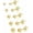 Gold, variant on 5 Pairs 3-7mm Ball Stud Earrings 316L Stainless Steel Lightweight Stud Earrings Jewelry Set for Women Men, Gold