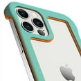 thumbnail image 3 of TPU Bumper Cover For iPhone 16 Pro Max 16 Plus Silicone Shockproof Frame Case for iPhone 12 13 Mini 15 Pro 15 Pro Max Cover Capa Red For iPhone 12Pro Max, 3 of 6