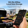 thumbnail image 3 of INKBIRD INT-33I-BW WiFi 5G and Bluetooth 5.4 BBQ Thermometer with 3 Multi-sensor Probes, AI Real-time Calibration, High and Low temperature Alarms, for Cooking and Grilling, 3 of 12