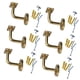 thumbnail image 5 of 6 soportes para barandilla de escalera, pasamanos fijos para escalera 6 cm x 8 cm, 5 of 9
