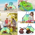 thumbnail image 4 of Bolsa de playa de malla grande para niños, 2 uds., bolso de mano, toalla de juguete, arena para guardar juguetes de playa para bebés, artículos esenciales para la playa, bolsa de almacenamiento de ju, 4 of 4