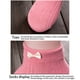 thumbnail image 5 of Calcetines cortos Minnieouse para mujer con lazo de algodón color beige, 5 of 6
