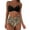Z6-Khaki, variant on Women's 2 Piece Color Block Bikini Set Wireless Swimsuit High Waist Bathing Suit plus,Khaki L